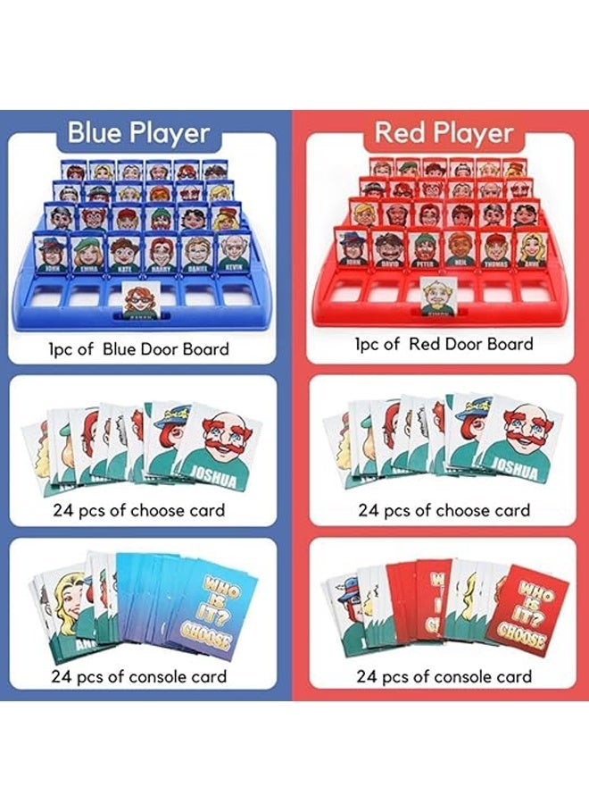 Jamal Gaming Guess Who? Card Game For Kids, 2 Player Guessing Game, Fun Activities, Vacation Travel Essentials, Ages 5+ - Image 3